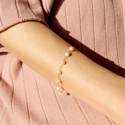 Seven pearls bracelet