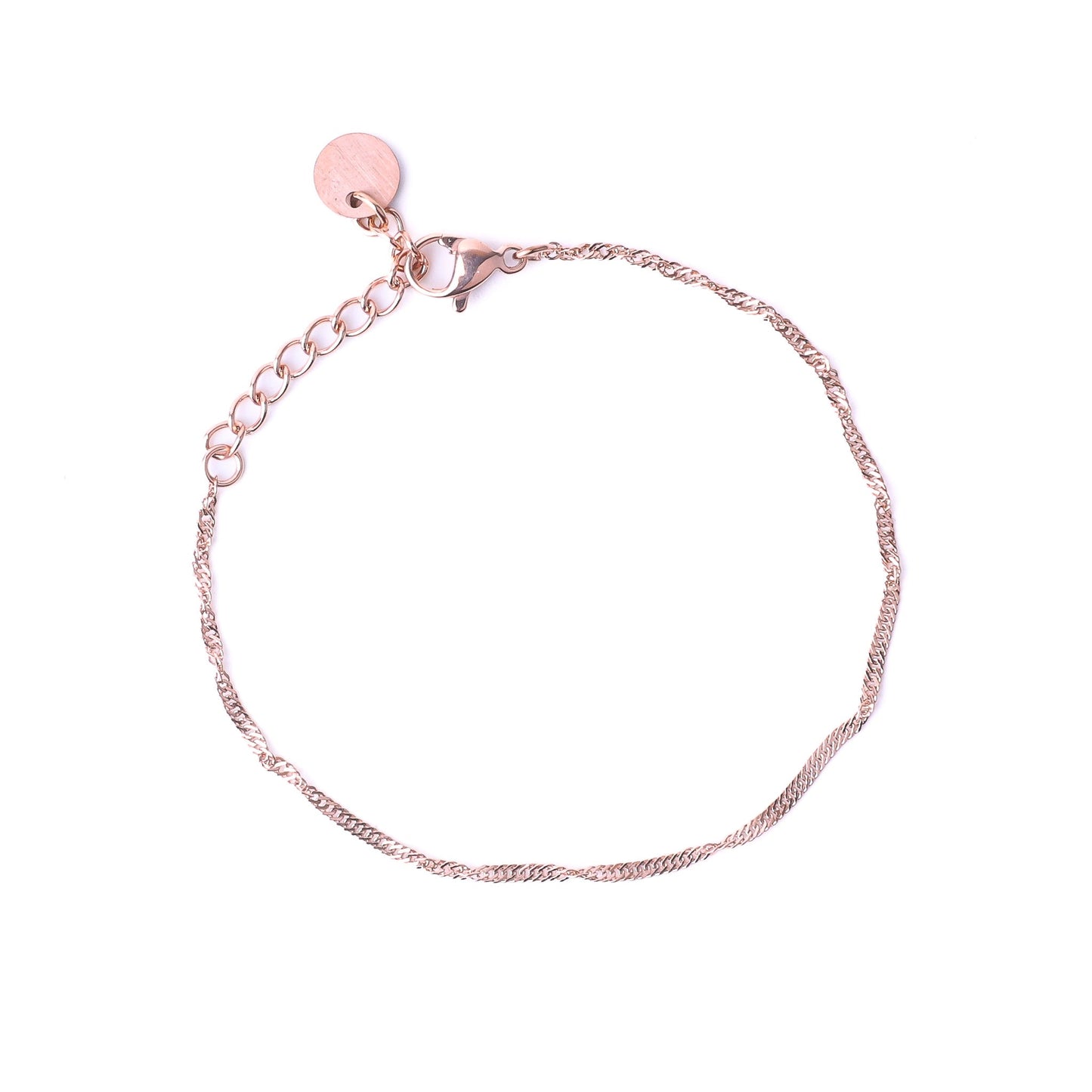 TWISTED ACCENT CHAIN BRACELET