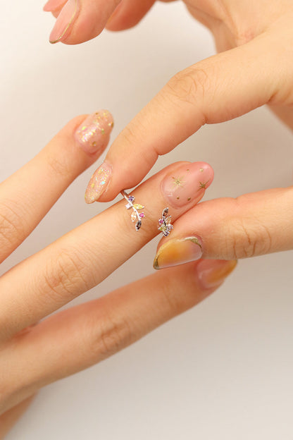Vivid laurel ring