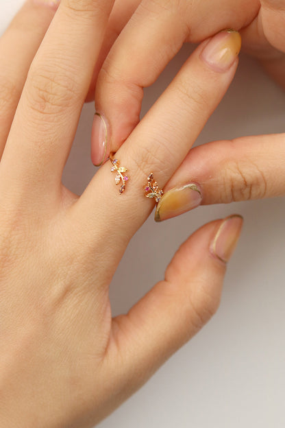 Vivid laurel ring
