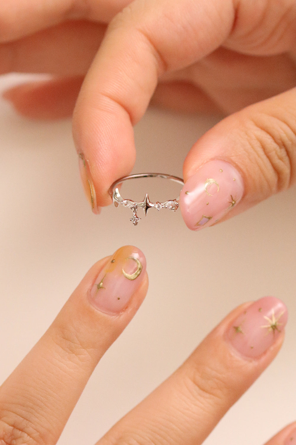 Star crown ring