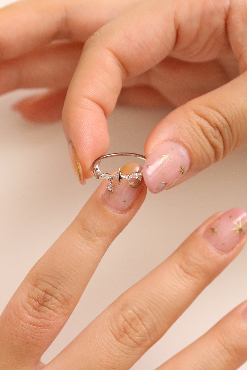 Star crown ring