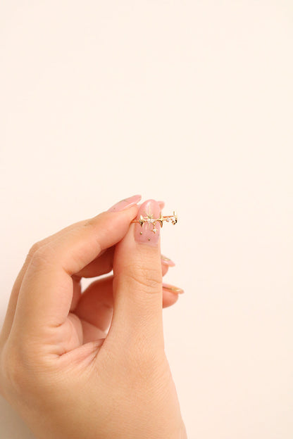 Star crown ring