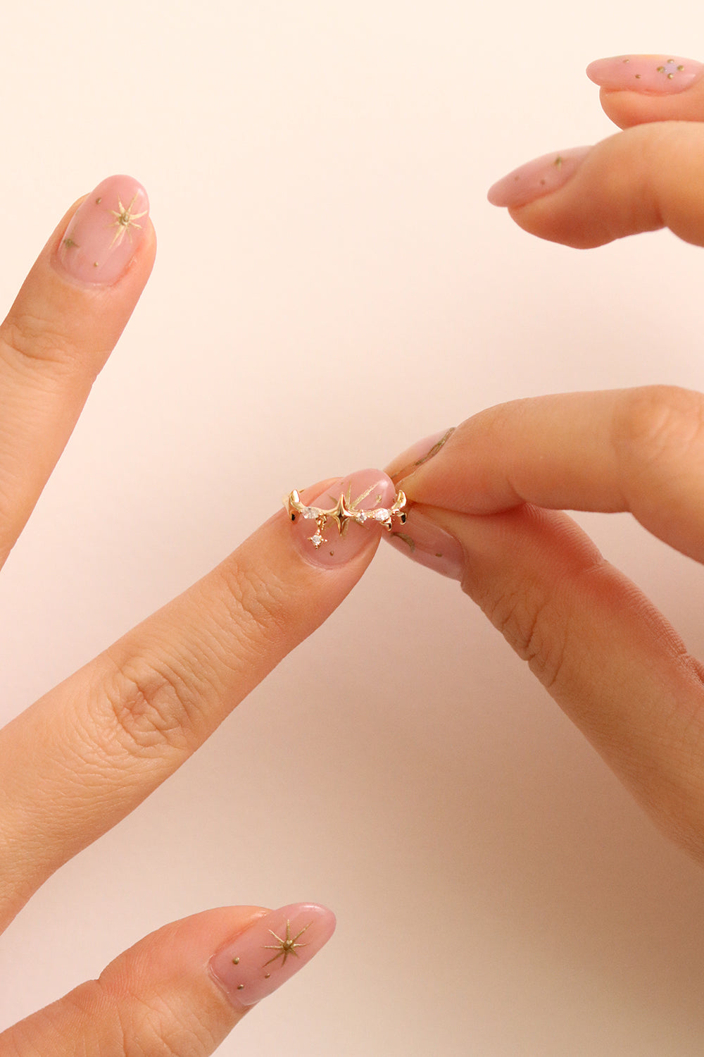 Star crown ring