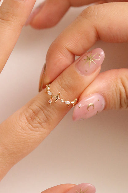 Star crown ring